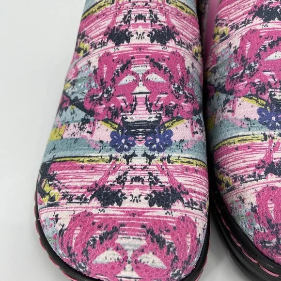 KLOGS Naples Comfort Clog Work Mule Leather Miami Vice Pink Women's Size 11 - Picture 7 of 12